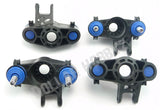 Traxxas 1/10 Revo Front & Rear Axle Carriers & Pivot Balls - 42