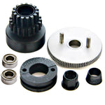 Traxxas 1/10 Nitro 4-Tec Clutch Bell, Flywheel, & Bearings - 4tec_clutch_26_fly