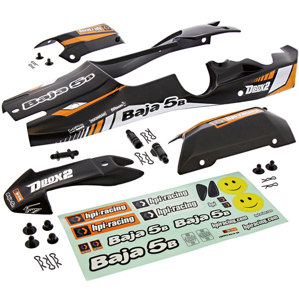 HPI Racing 1/5 Baja 5B Body, Decals & Posts – RacingCar Store