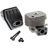 HPI Racing 1/5 Baja 5B 23cc Cylinder Head & Exhaust Muffler - 5b_cooling_head4_423a9d2a-e3a6-446a-860f-61a0147979b0