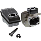 HPI Racing 1/5 Baja 5B 23cc Cylinder Head & Exhaust Muffler - 5b_cooling_head5_f8968f7c-c949-4bf0-826f-1265d9820cb2