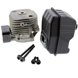 HPI Racing 1/5 Baja 5B 23cc Cylinder Head & Exhaust Muffler - 5b_cooling_head6_c77369d0-29bc-4e27-8cff-c8f251f2eb60