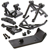 HPI Racing 1/5 Baja 5B Front Bulkhead & Bumper Set - 5b_front_end_parts2a