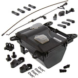 HPI Racing 1/5 Baja 5B Receiver Box, Throttle Linkage & Servo Horns - 5b_receiver_box