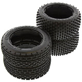 HPI Racing 1/5 Baja 5B Dirt Buster Block & Rib Tires - 5b_tires2_786dff4f-7892-4a45-8a67-004a398715f2