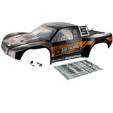 HPI Racing 1/5 Baja 5SC Matte Black Baja Body, Decals & Clips - 5sc_body