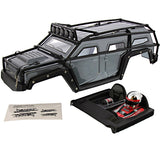 Thunder Tiger 1/8 K-Rock MT4 G5 Iron Gray Body, Roll Cage & Driver - MT4K_Body_Gray