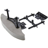 HPI Racing 1/10 RS4 Sport 3 & Drift Front Bumper, Body Posts, & Mounts - RS4s_Bumpers_Flux
