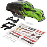 Traxxas 1/10 Skully 2WD Green Skully Body, Decals, Posts & Mounts - Skully_20Body_20Green