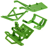 Traxxas 1/10 Skully 2WD Green Front Bumper, Skids & Wheelie Mount - Skully_20Bumpers_20Green_544e1cc1-443e-417c-9f4e-34f9427705f2