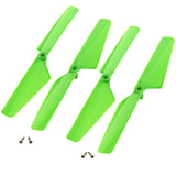 Traxxas LaTrax Alias Quadcopter 4 Green Rotor Blades & Screws - alias_blades4_green_95954a43-960c-4259-b179-ca2fcf80221f