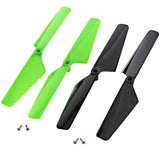 Traxxas LaTrax Alias Quadcopter 2 Green & 2 Black Rotor Blades & Screws - alias_blades_green_black_8d39f521-ebfa-419e-98f9-2f84eceb02ec