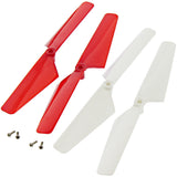 Traxxas LaTrax Alias Quadcopter 2 Red & 2 White Rotor Blades & Screws - alias_blades_red_white_7bc51d73-9bc3-4ac3-85a3-09daeb784f75