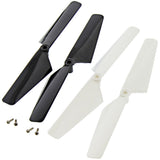 Traxxas LaTrax Alias Quadcopter 2 White & 2 Black Rotor Blades & Screws - alias_blades_white_black_b0bbee7c-bc50-4cf7-95ef-25635b1cb74a