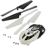 Traxxas LaTrax Alias Quadcopter White & Black Canopy w/ Blades - alias_canopy_white