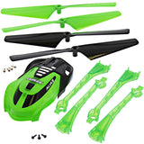 Traxxas LaTrax Alias Quadcopter Green Conversion Kit w/Canopy & 4 Blades & Lenses - alias_conversion_green_76f033db-6aab-4c7a-8b34-19f46e4df31c