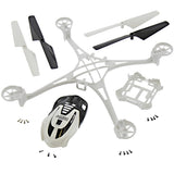 Traxxas LaTrax Alias Quadcopter White Conversion Kit w/ Canopy, Frames, 4 Blades - alias_conversion_white