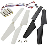 Traxxas LaTrax Alias Quadcopter 4 High Output Motors & White & Black Blades - alias_motors_26_white