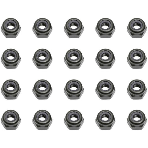 Associated 20 Locknuts - M3, 25215 - asc25215_b4f29b2a-7fb7-464a-9e3e-618e98f8f64f