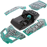 Kyosho 1/10 AXXE RS Green Outer Body Panel Set & Interior - axxe_body_teal_3068cb6e-52f9-45f9-a685-a9d2ba348de3