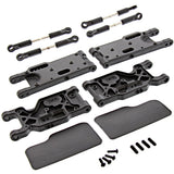 Thunder Tiger 1/8 Bushmaster Front & Rear Suspension Arms, Plates, Turnbuckles & Mud Guards - bmaster_arms_254c34c2-0024-4dec-b22f-123eb613726e