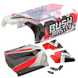 Thunder Tiger 1/8 Bushmaster Red & Black Body with Assembly Screws - bmaster_body_red_c9925c1d-27d7-454a-94e4-d16f2eae7241