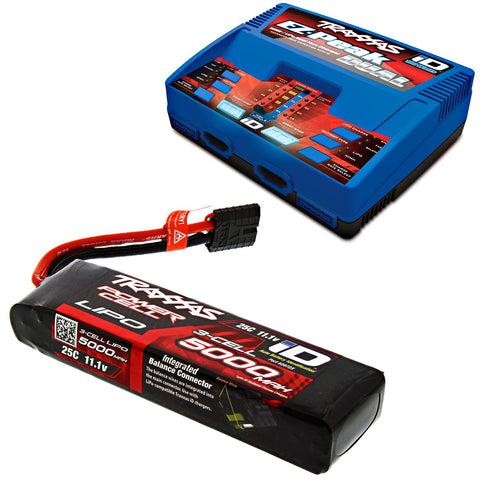 Traxxas 1/10 E-Revo Brushless 5000mAh 11.1V 3S iD LiPo Battery & 100W Charger - brevo_lipo_battery_f59b076b-fc39-40a2-8bb8-2ece84ef3fcf