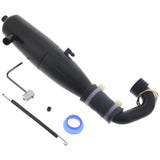 HPI Racing 1/8 Trophy Buggy 3.5 Aluminum Exhaust Tuned Pipe, Header, Mount & Spring - buggy3.5_exhaustpipe2_7c57a8c4-f73e-416d-a66e-8e3f2e3ac6de