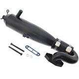 HPI Racing 1/10 Bullet MT / ST Nitro Star G.3 Aluminum Tuned Pipe, Header, Coupler & Gasket - bullet_exhaust2_3221bbd0-765e-42e2-b01d-ca6510cb3b9a
