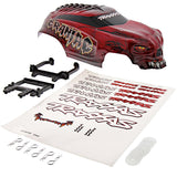 Traxxas 1/10 Craniac 2WD Red Craniac Body, Decals, Posts & Mounts - craniac_body_red_da3a8879-deaf-475c-9c79-2278e8b74e15