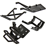 Traxxas 1/10 Craniac 2WD Black Front Bumper, Skids & Wheelie Mount - craniac_bumpers_14451bd4-4377-49ba-8360-186a283bdd4a
