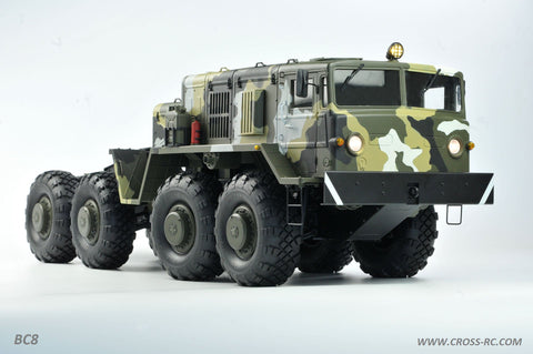 Cross-RC Cross-RC BC8 Military Truck Kit 8x8 Flagship Version, CZRBC8F - czrbc8f_b2cb53c1-c881-48a5-915c-2a8b11c2c93d
