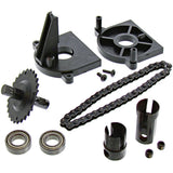 Kyosho 1/8 Mad Crusher VE RS Drive Chain, Sprocket & Cups - ecrusher_tranny_5e160b14-1907-4b7f-a781-18e836a9119f
