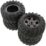HPI Racing 1/8 Savage XL Flux GT2 Tires & Warlock Black Chrome Wheels - fluxxl_tires2_ec5f2fed-14e1-4c13-b66b-de66e1eae03f