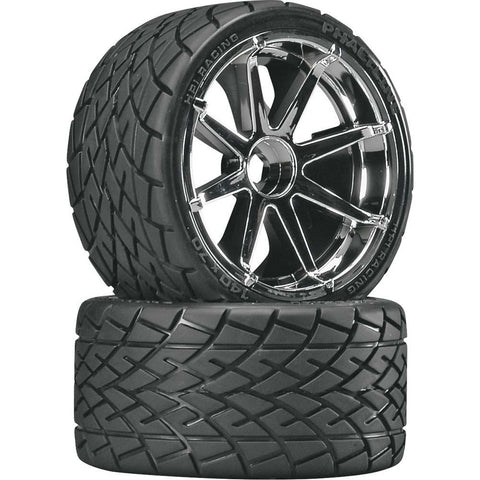HPI Racing 2 Mounted Phaltline Tires & Blast Chrome Wheels, 4729 - hpic4729_9b0eae72-61e8-4ff5-b40b-3f182f0168ea