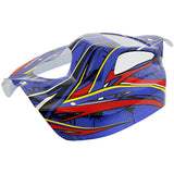 HoBao 1/8 Hyper 7 TQ Blue Body, Decals & Antenna Tube - hyper7_body_blue2