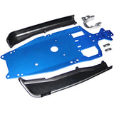 Traxxas 1/10 Jato Aluminum Chassis , Sideguards & Motor Mount - jato_chassis