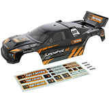 HPI Racing 1/10 Jumpshot Black & Orange Body, Decal Sheet & Clips - jumpshotst_body