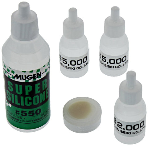 Mugen 1/8 MBX8 Eco Silicone Shock & Diff Oil - mbx8e_oils