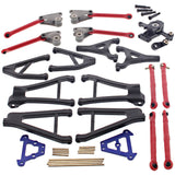 Traxxas 1/16 1/16 Ford Fiesta Suspension Arms, Turnbuckles, Bulkheads & Servo Saver - mfiesta_arms