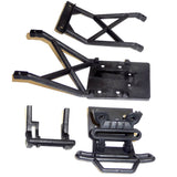 Traxxas 1/10 Monster Jam Trucks / Stampede XL-5 VXL 2WD Black Front Bumper, Skids & Wheelie Mount - mj_bumper_-_black_57ff2c6d-bda7-43b4-83bc-fb82e923302b
