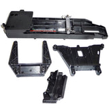 Traxxas 1/10 Monster Jam Trucks / Stampede XL-5 VXL 2WD Chassis, Shock Towers, Bulkhead & ESC Plate - mj_chassis_-_black_bfad3d6b-848e-4559-af80-7d571aeb495b