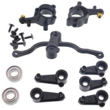 HPI Racing 1/10 Micro RS4 Steering Blocks & Nuts, Bearings & Servo Arms - mrs4_axle_carriers2