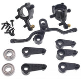 HPI Racing 1/10 Micro RS4 Steering Blocks & Nuts, Bearings & Servo Arms - mrs4_axle_carriers