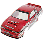 HPI Racing 1/18 Micro RS4 Discount Tire Nissan S13 Body - mrs4_body_red2