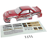 HPI Racing 1/18 Micro RS4 Discount Tire Nissan S13 Body - mrs4_body_red