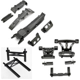 Traxxas 1/16 1/16 Summit Skid Plates, Body Posts & Mounts - msummit_skid_plates