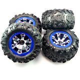 Traxxas 1/16 1/16 Summit Canyon Tires & Geode Blue Beadlock Wheels - msummit_tires_blue_8b9d5b94-b2fe-4c0c-949a-842f380e16ae