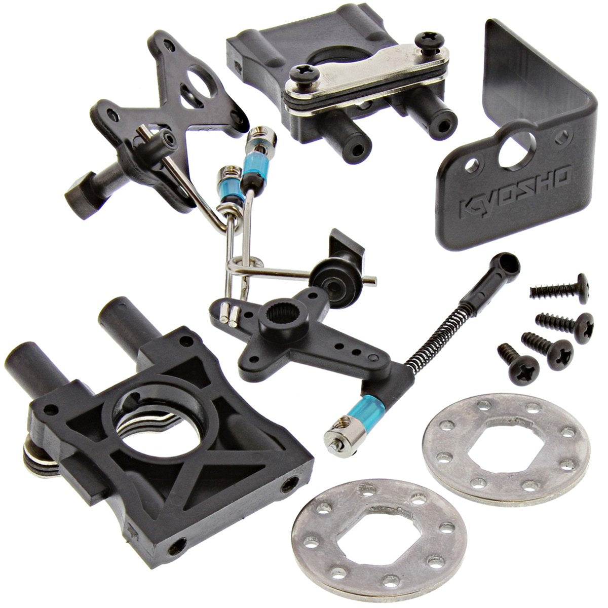 97006 - Kyosho 1:8 Inferno Neo 2.0 Buggy Servo Rods Accelerator Brake 97006 - Kyosho 1:8 Inferno Neo 2.0 Buggy Servo Rods Accelerator Brake