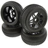 Kyosho 1/8 Inferno Neo ST Race Spec Tires & Wheels - neost_tires